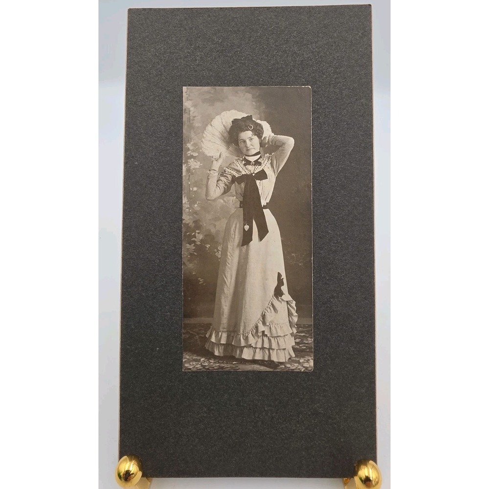 Fad Photo Studio 1905-1907 ERA REAL-PHOTO POSTCARD - San Francisco CORSET OUTFIT